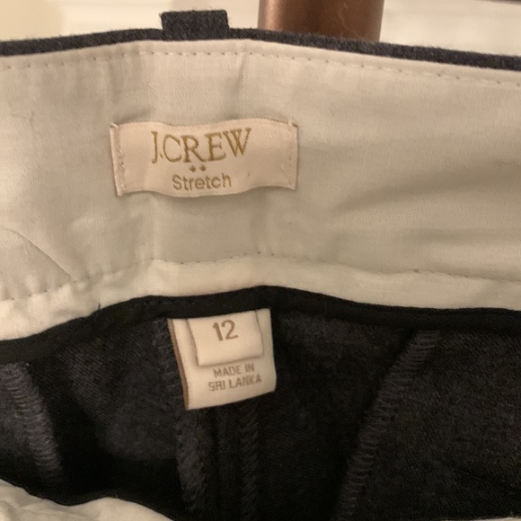 NWOT J.Crew Stretch Pants size 12 - Picture 2 of 7